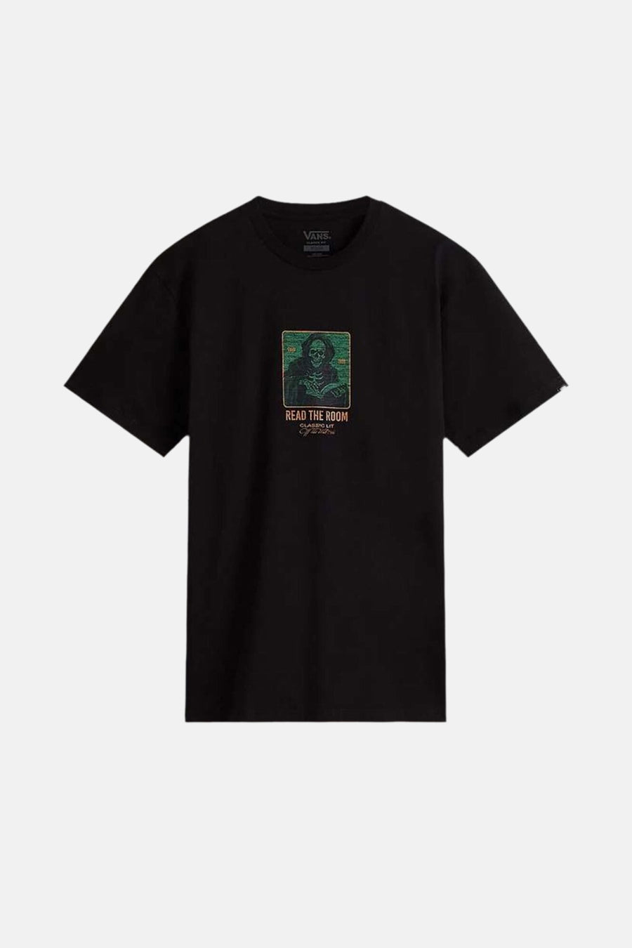 Zwart Vans T-shirt met print.