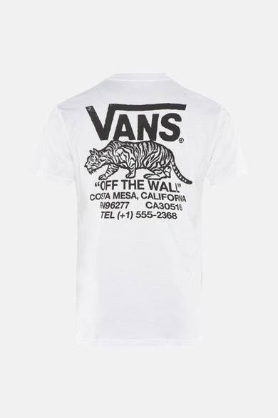 T-shirt (manches courtes) Blanc - VANS “OFF THE WALL”