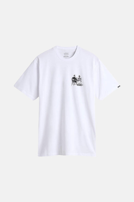 T-shirt (manches courtes) Blanc - VANS “OFF THE WALL”