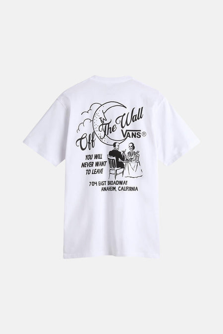 T-shirt (manches courtes) Blanc - VANS “OFF THE WALL”