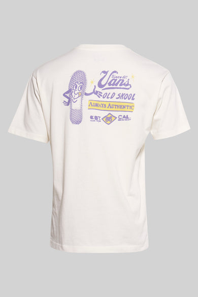 T-shirt (manches courtes) Écru - VANS “OFF THE WALL”