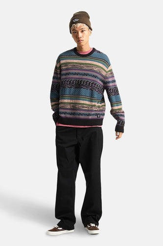 Pull à col rond - multicolore - VANS “OFF THE WALL”