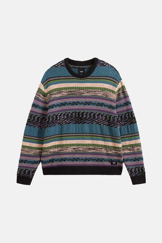 Pull à col rond - multicolore - VANS “OFF THE WALL”