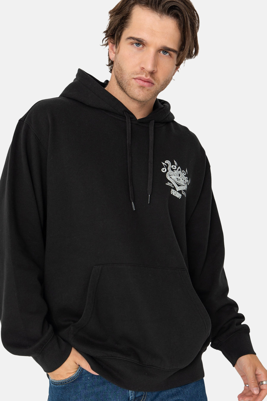 Sweat - noir - VANS “OFF THE WALL”