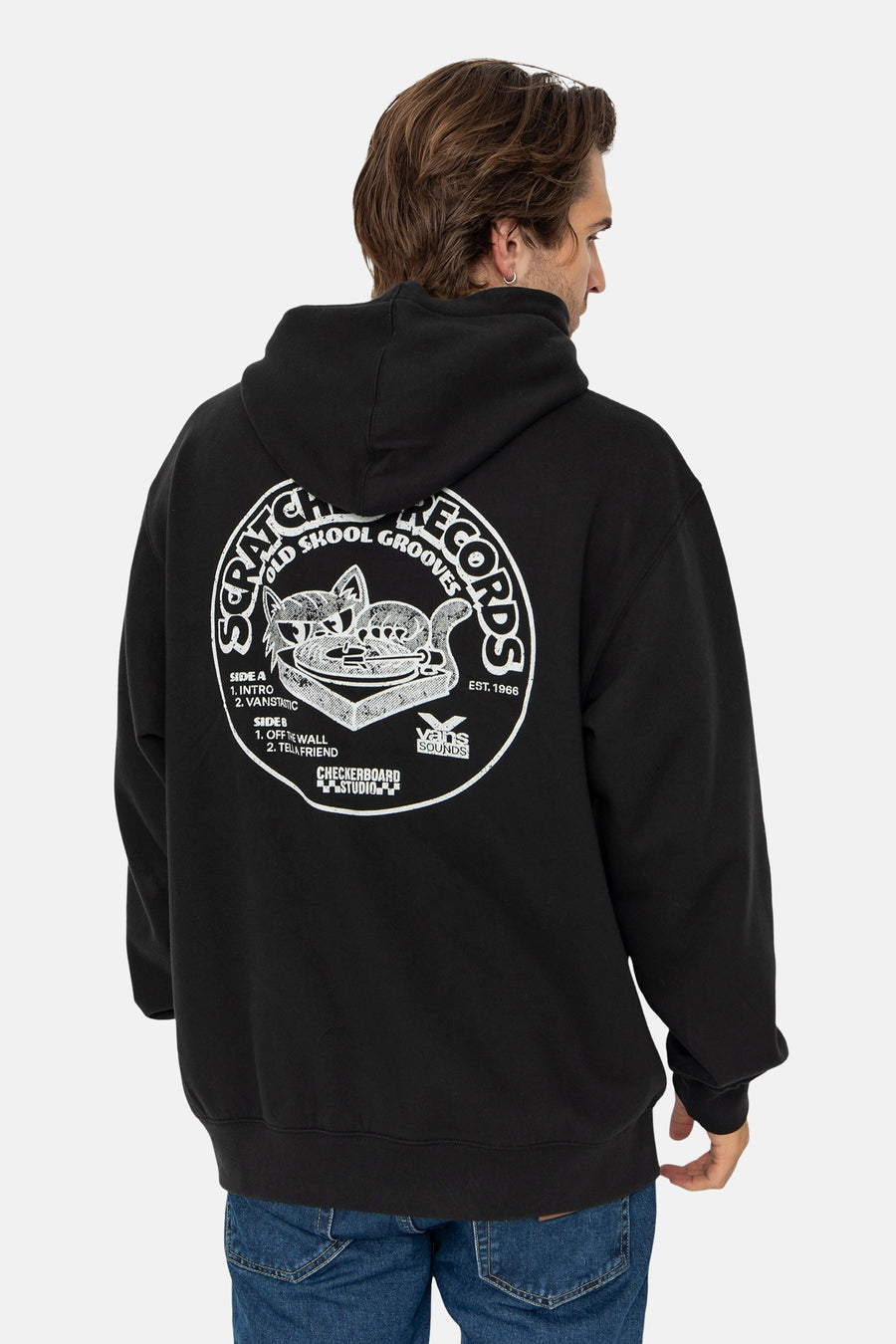 Sweat - noir - VANS “OFF THE WALL”