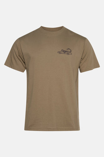 T-shirt à manches courtes - Kaki - VANS “OFF THE WALL”