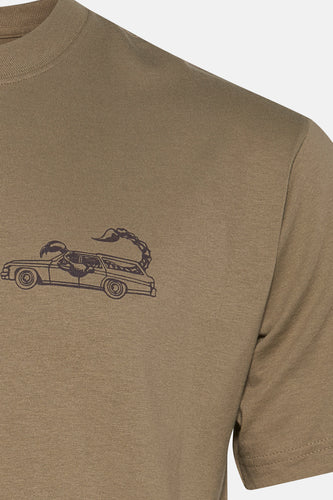 T-shirt à manches courtes - Kaki - VANS “OFF THE WALL”