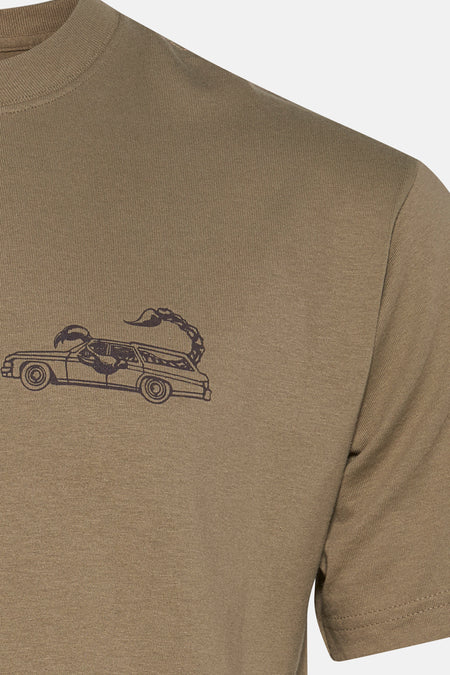 T-shirt à manches courtes - Kaki