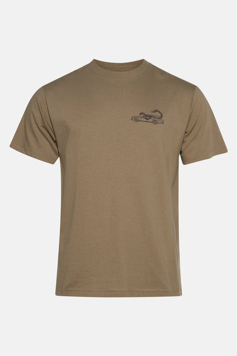 T-shirt à manches courtes - Kaki
