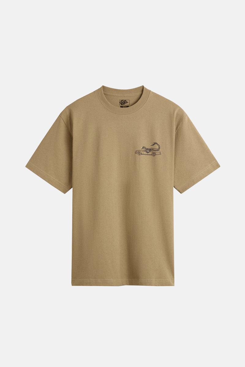 T-shirt (manches courtes) Brun - VANS “OFF THE WALL”