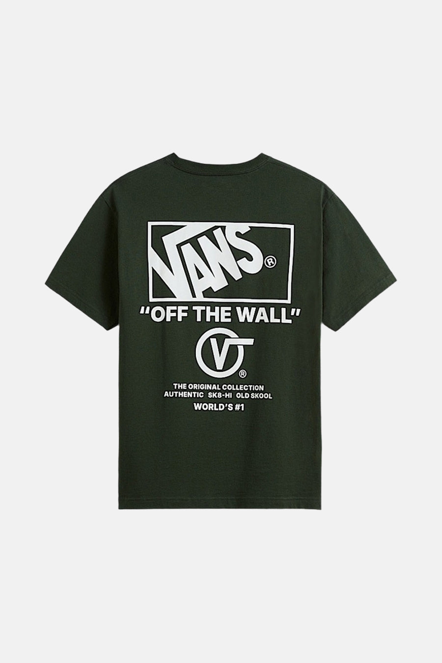 T-shirt à manches courtes - vert - VANS “OFF THE WALL”