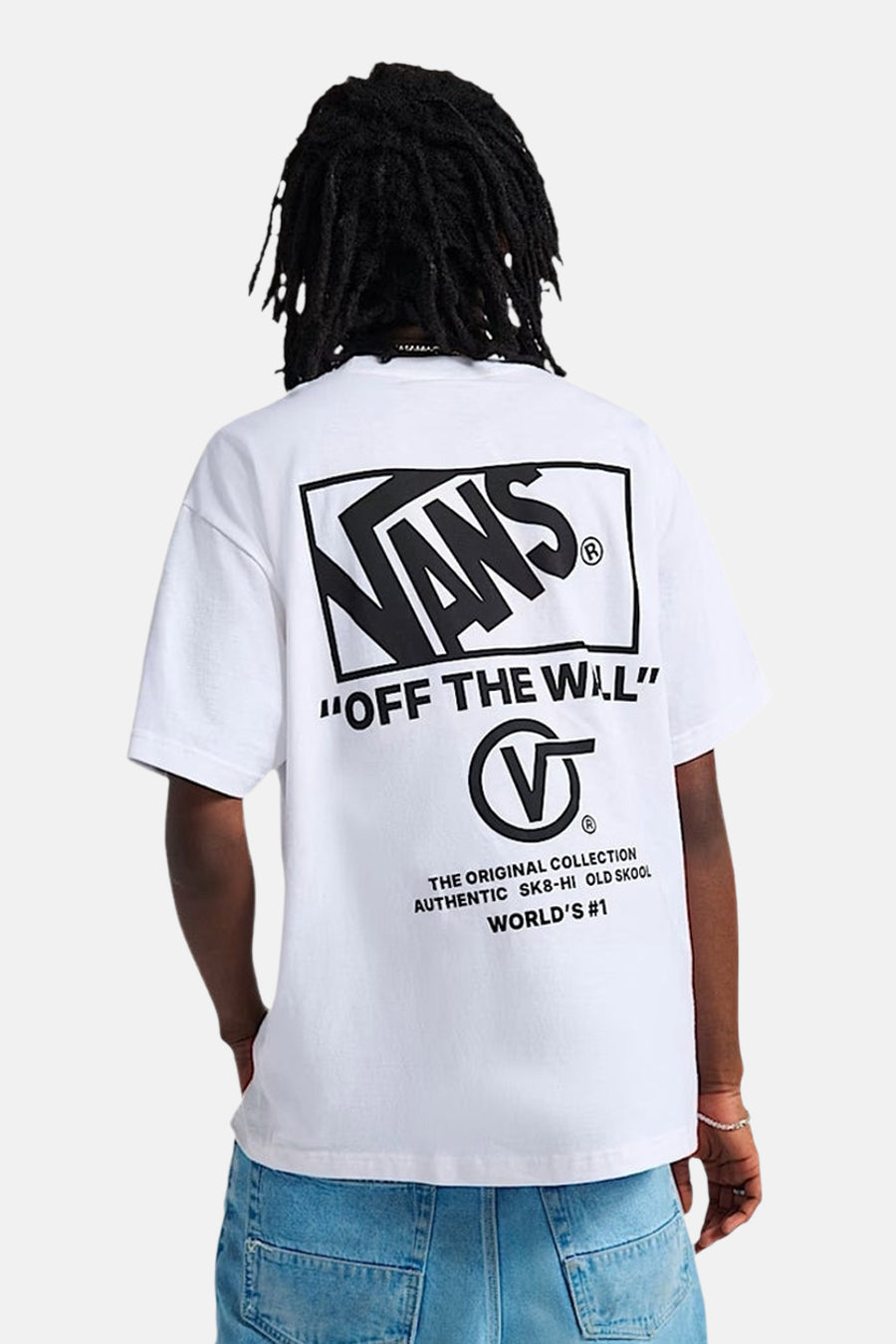T-shirt (manches courtes) blanc - VANS “OFF THE WALL” - VANS “OFF THE WALL”