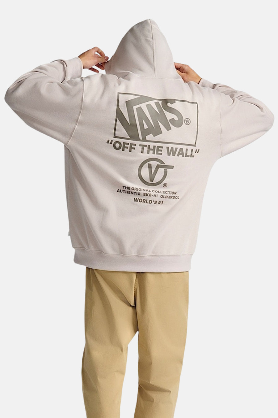 Sweat - beige - VANS “OFF THE WALL”