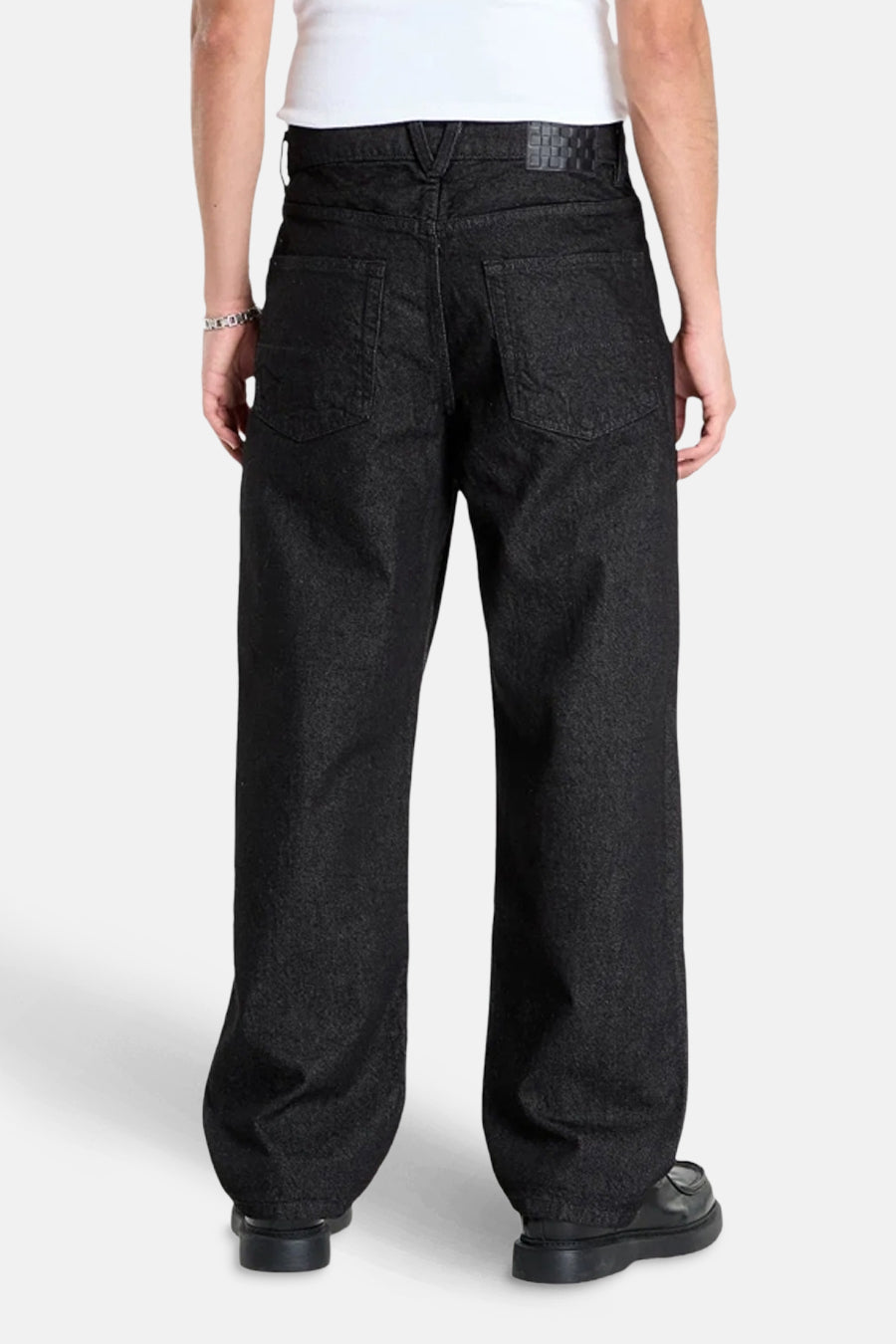 CHECK 5 LOOSE DENIM PANT - black denim - VANS “OFF THE WALL”