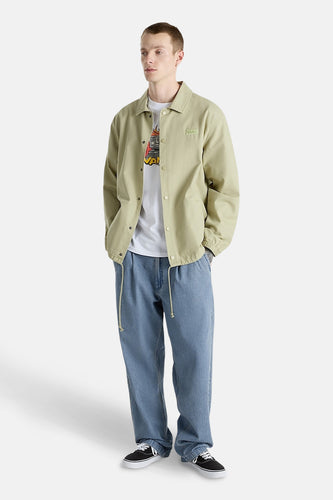 CHECK 5 BAGGY DENIM PANT - mid blue denim