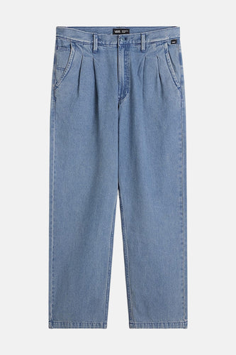 CHECK 5 BAGGY DENIM PANT - mid blue denim - VANS “OFF THE WALL”