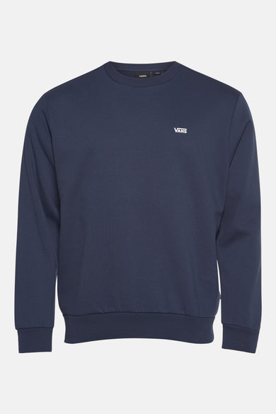 Pull-over bleu avec col rond de VANS "OFF THE WALL", dos en couleur unie.