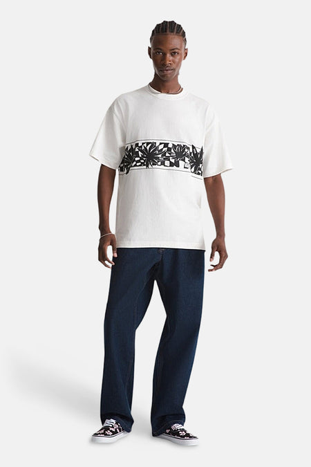 Jeans wide off white denim - VANS “OFF THE WALL”