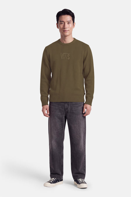 Pull col O - brun