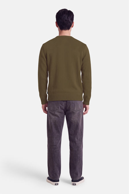Pull col O - brun