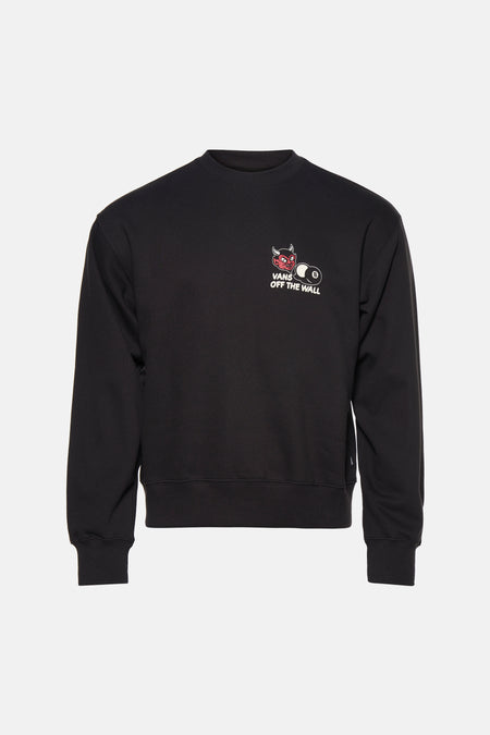 Sweat col O - noir