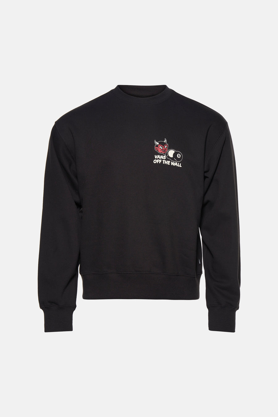 Sweat col O - noir