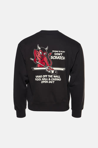 Sweat col O - noir