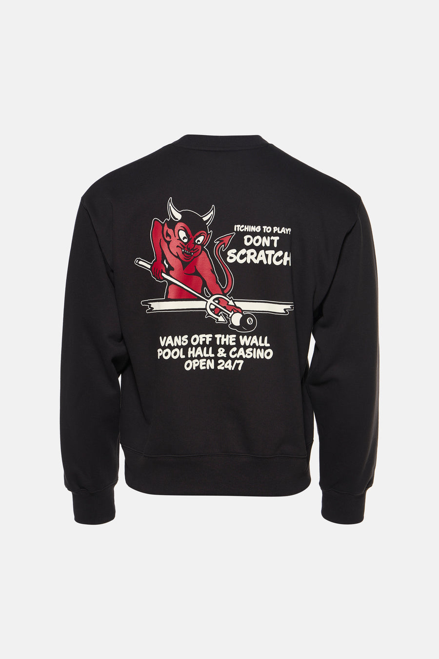 Sweat col O - noir