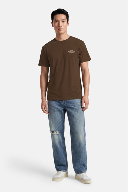 T-shirt à manches courtes - brun