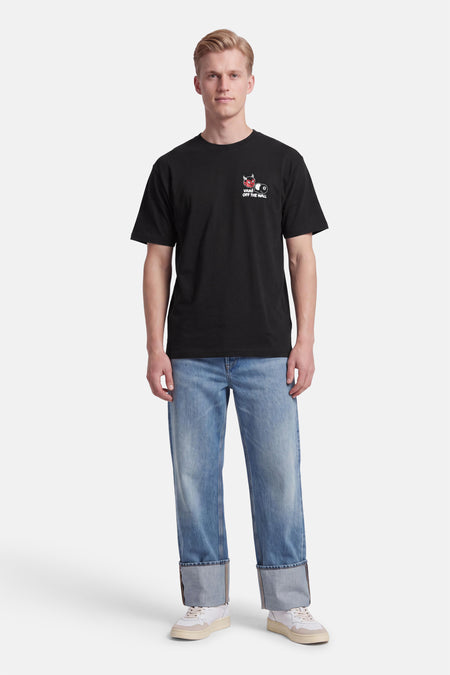 T-shirt (manches courtes) noir - VANS “OFF THE WALL”