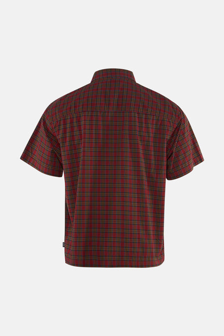 Chemise (manches courtes) rouge - VANS “OFF THE WALL”