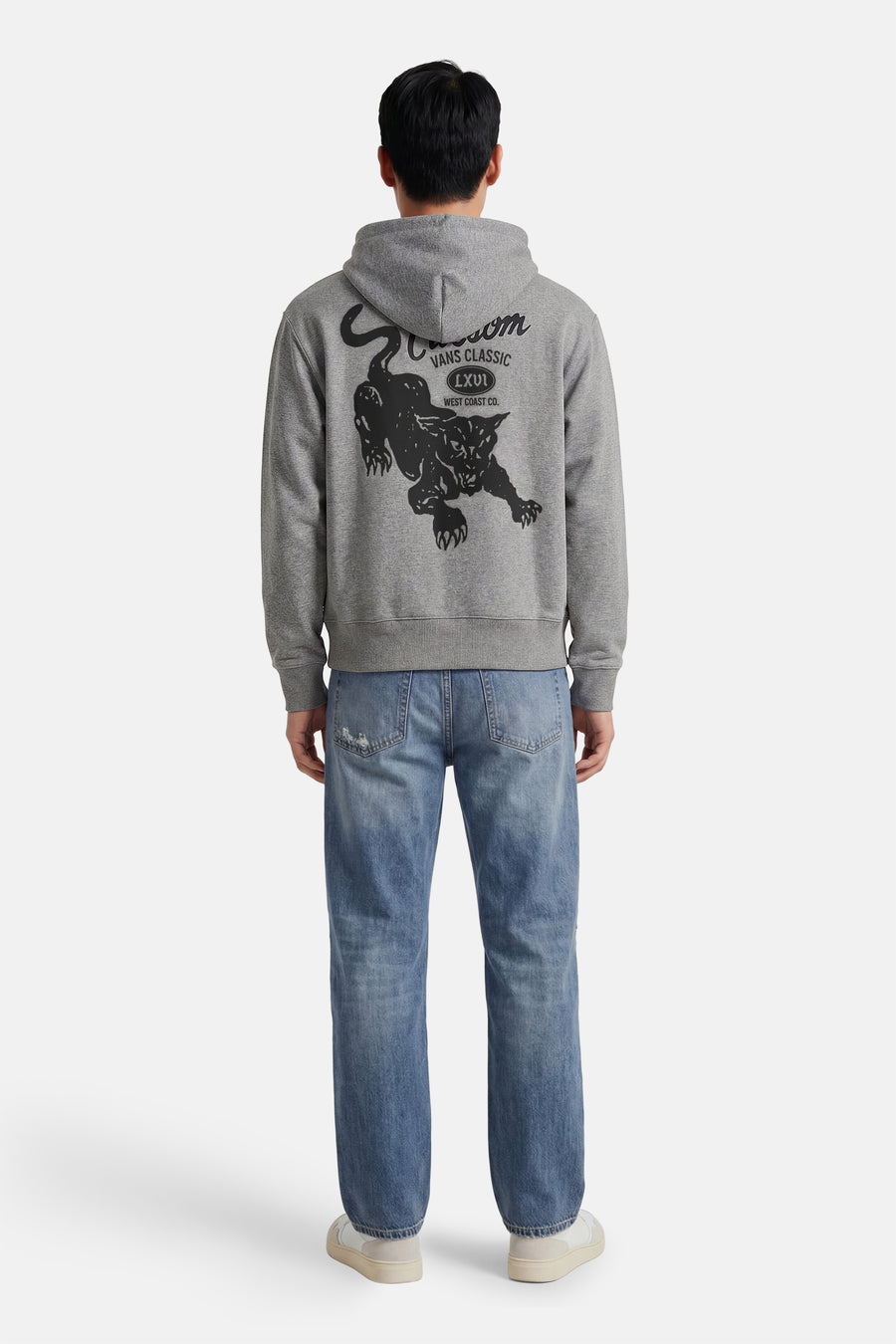 Sweat à capuche - gris