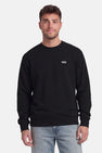 Sweat col O - noir