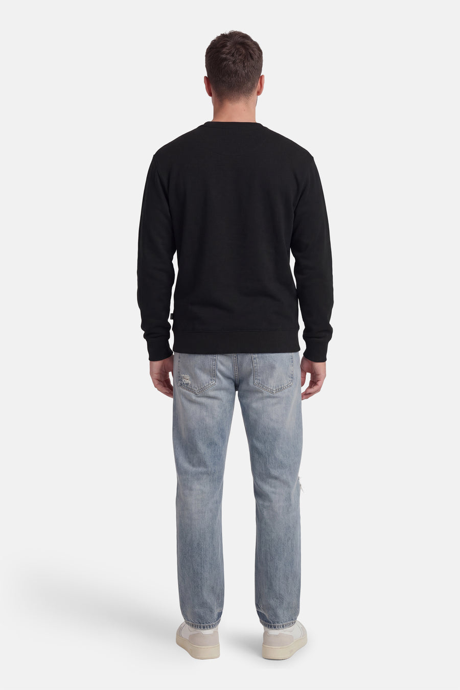 Sweat col O - noir