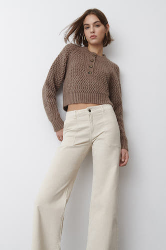 Pantalon - ecru