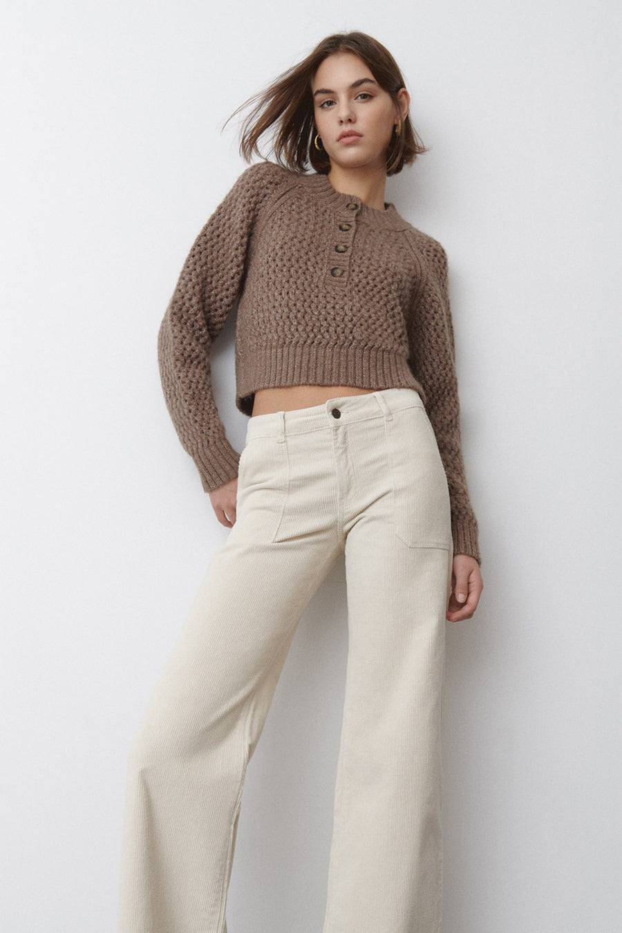 Pantalon - ecru