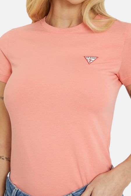 Top uni manche courte Orange - Guess®