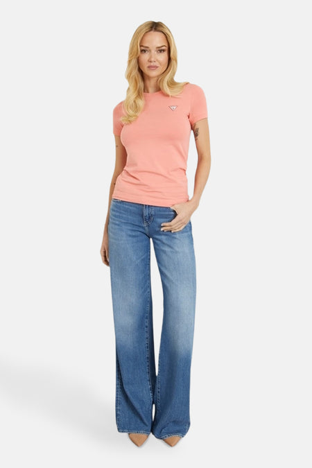 Top uni manche courte Orange - Guess®