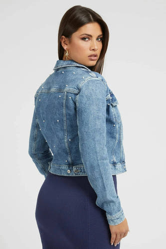 Veste en jean - bleu