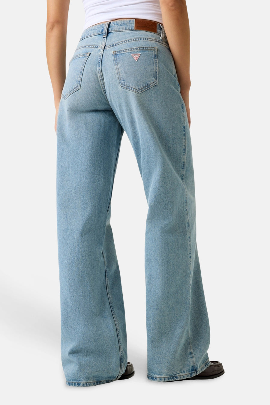 Jeans wide light blue denim - Guess®