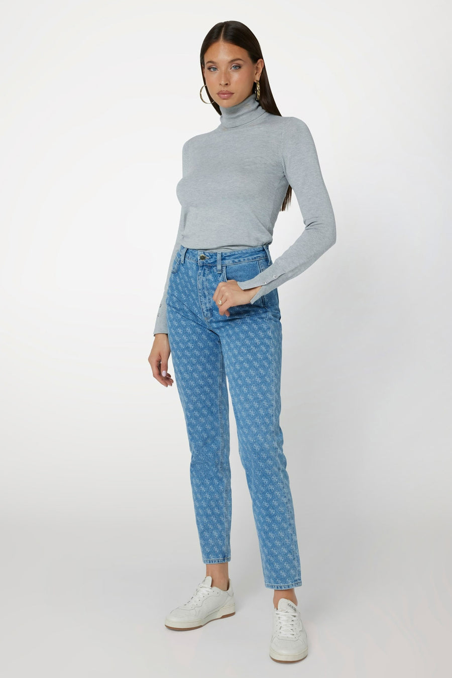 MOM GUESS - light blue denim - Guess®