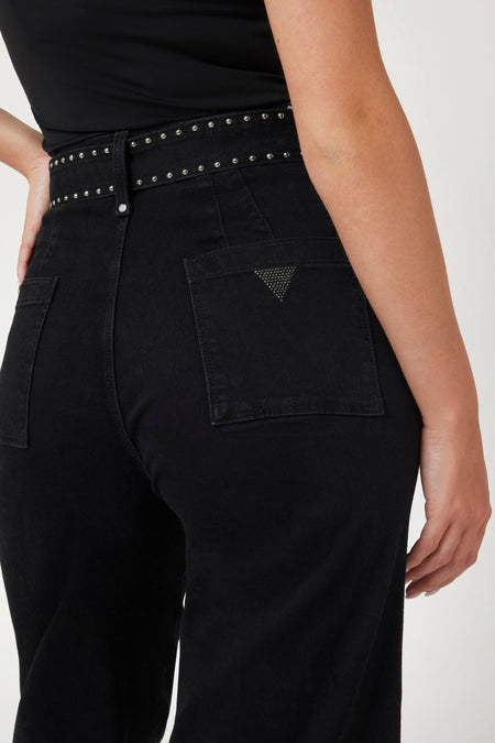Jeans wide Noir - Guess®