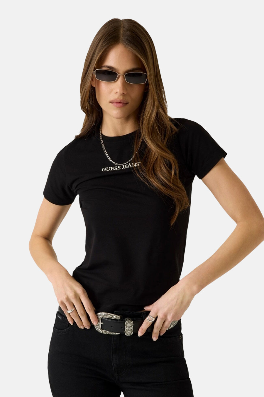 T-shirt (manches courtes) noir - Guess®
