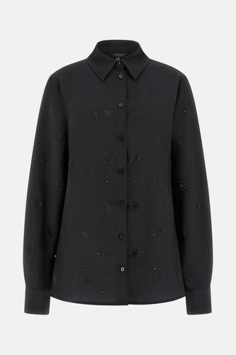 Chemise à manches longues - noir