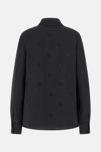 Chemise à manches longues - noir