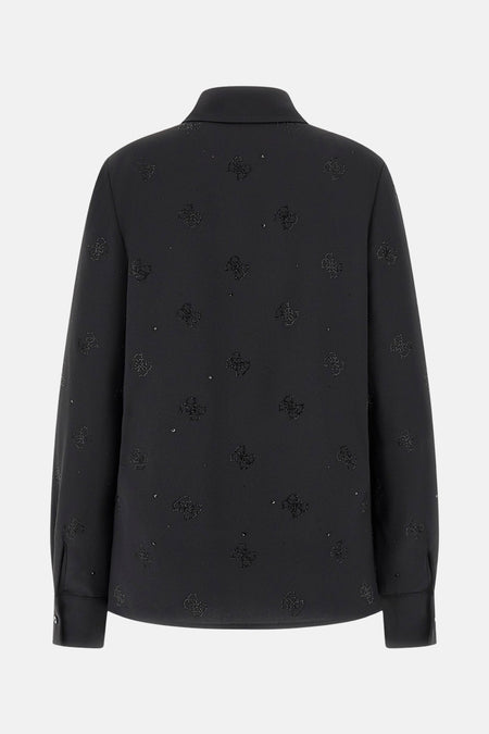Chemise à manches longues - noir