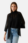 Chemisier (manches longues) noir - Guess®