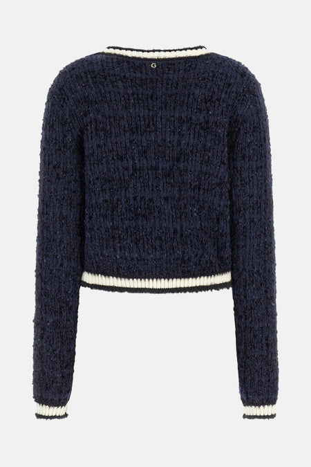 Cardigan - bleu