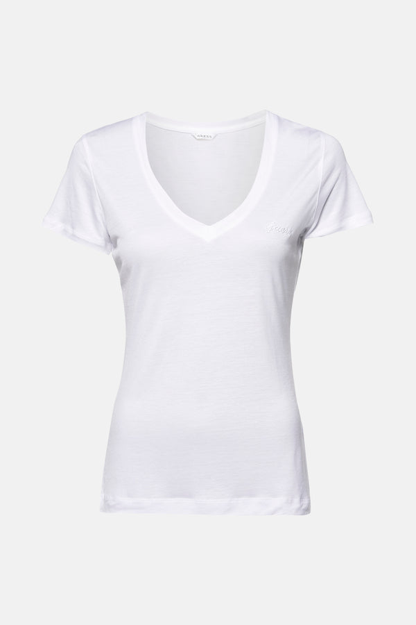 Top uni manche courte Blanc - Guess®