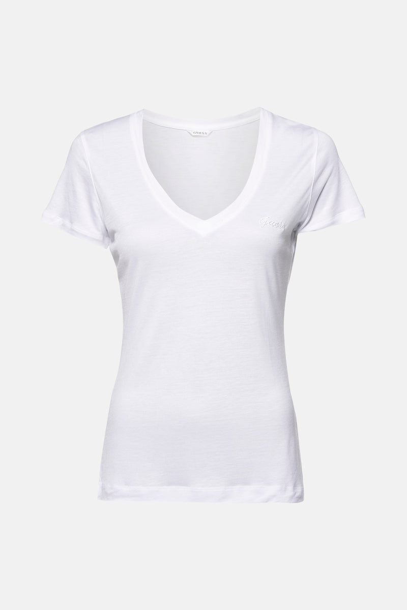 Top uni manche courte Blanc - Guess®